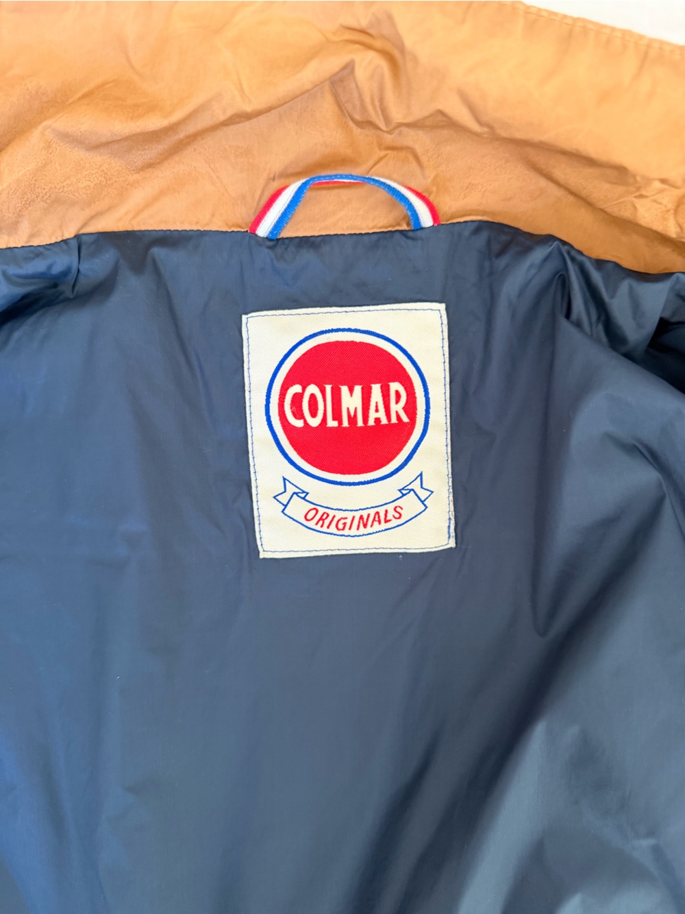 COLMAR Originals Men's Light Brown Windbreaker / Rain Jacket - Size 52 - Picture 6 of 6